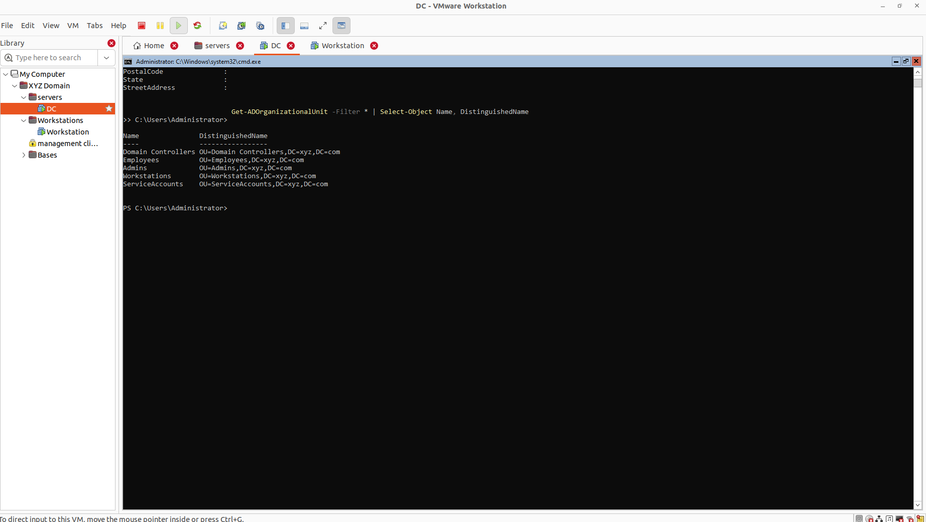Active Directory Lab